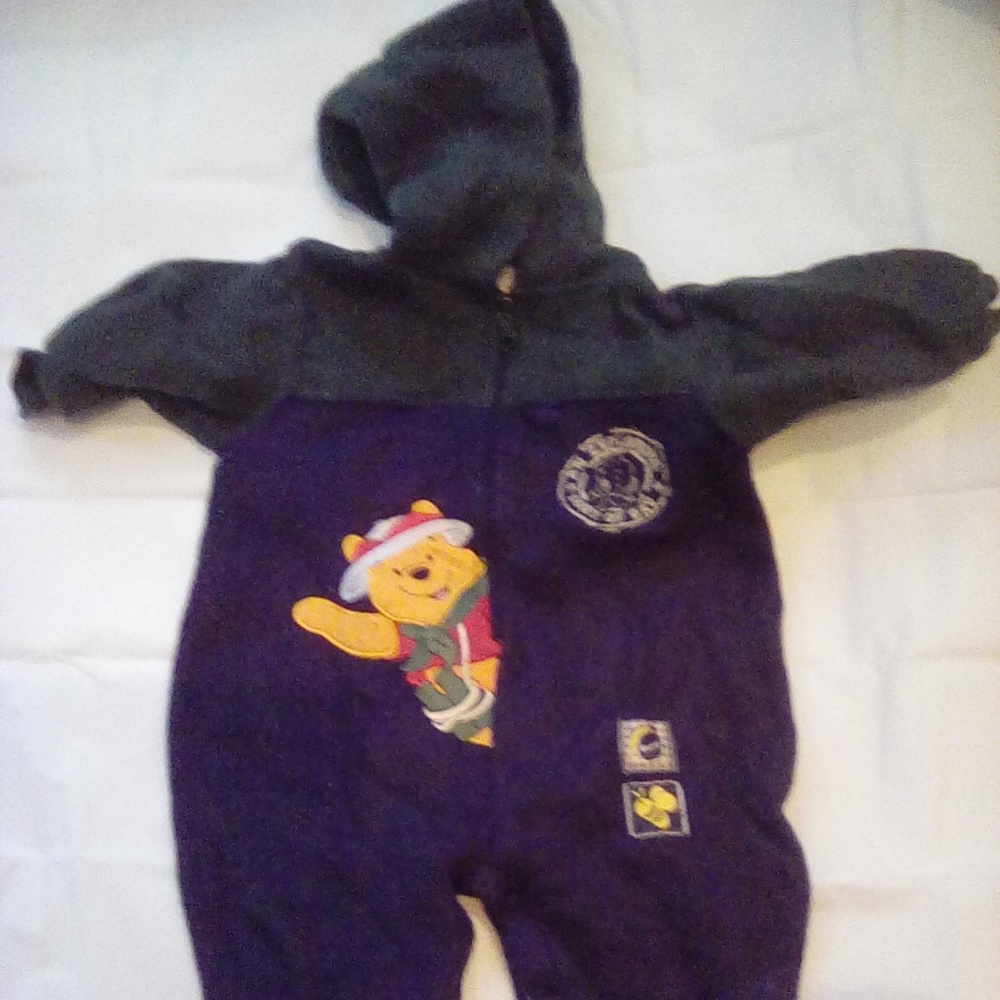 Infant- Winnie the Pooh Fleece-Navy-Boys